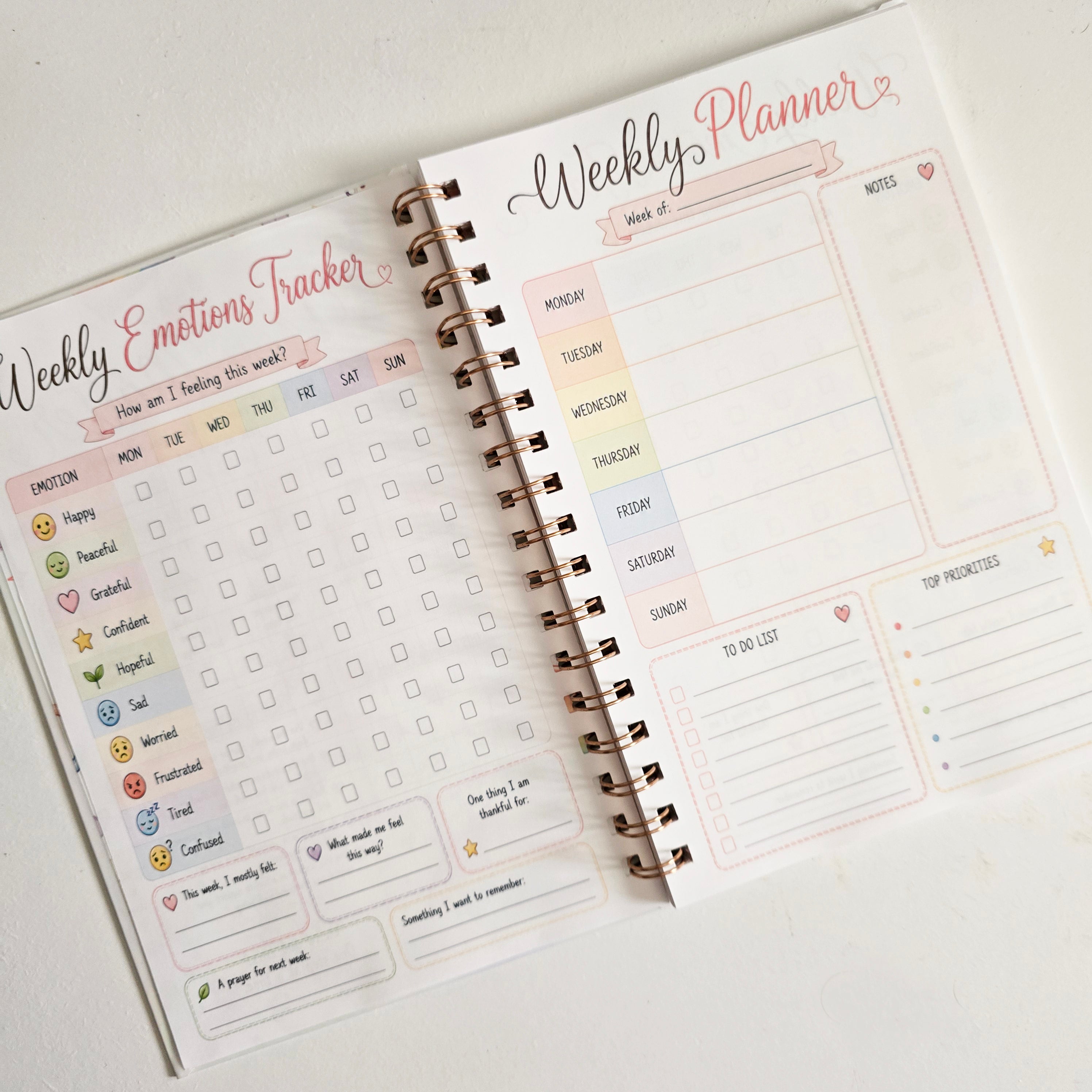 Spiral Bound Planners
