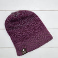 Knit Beanie Grape
