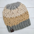 Diamond Cable Hat - Maize