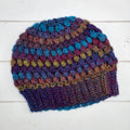 Posh Puffs Beanie - Blue Multi