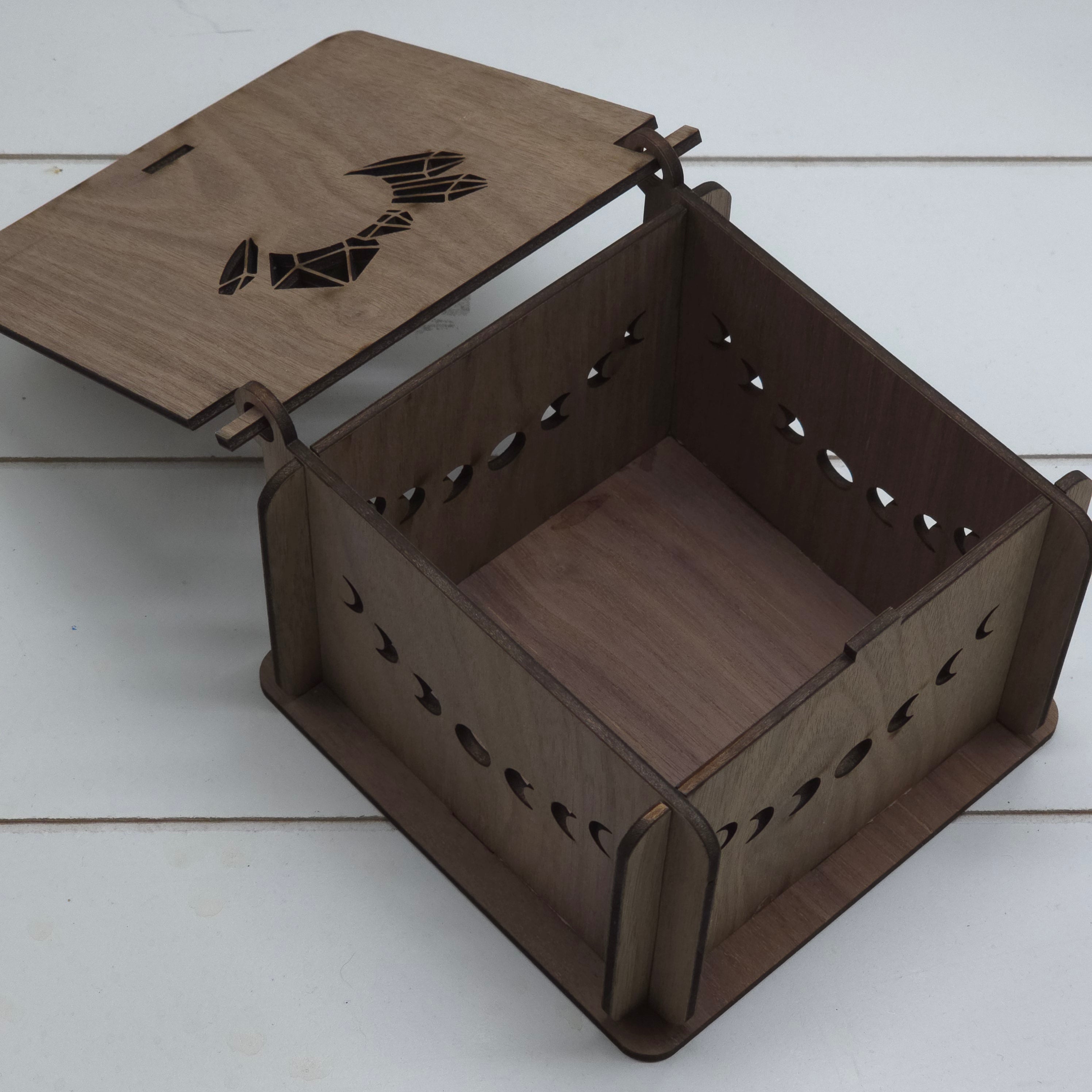 Keepsake Box Moon & Crystals