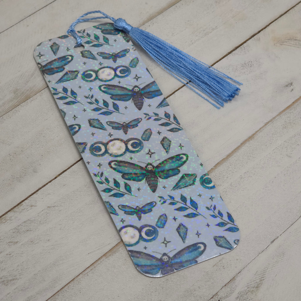 Bookmark Moths & Moons