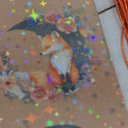 Bookmark Mystical Foxes Tan
