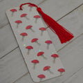 Bookmark Mushrooms on White