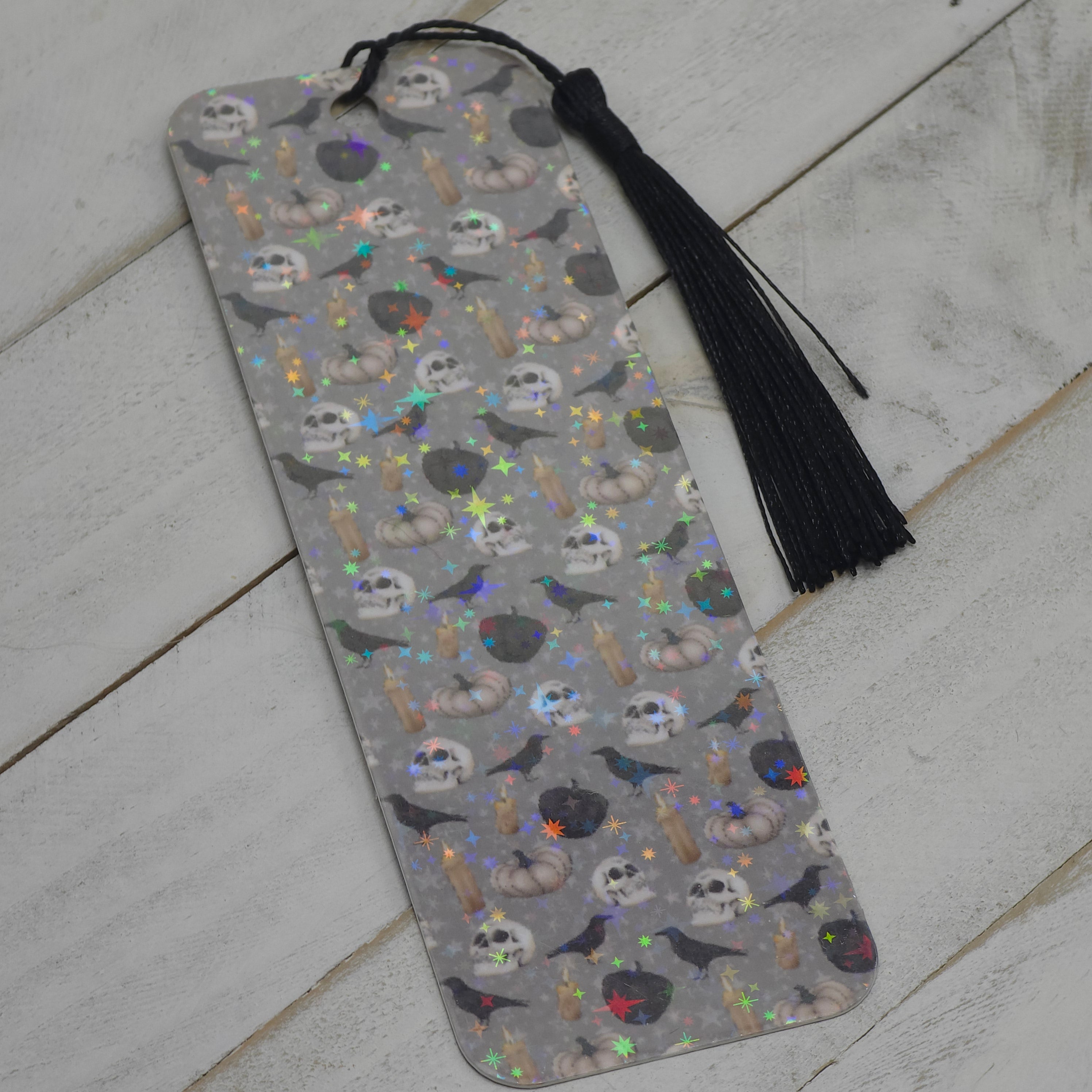 Bookmark Skulls & Ravens