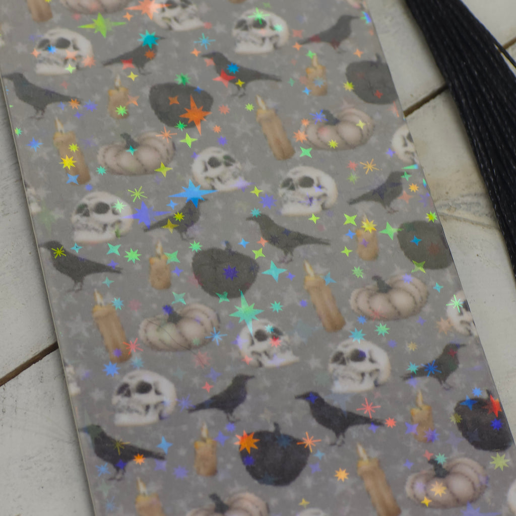 Bookmark Skulls & Ravens