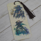 Bookmark Plague Doctor Watercolor