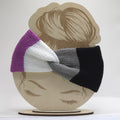 Knit Headband Asexual Pride