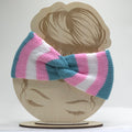 Knit Headband Trans Pride
