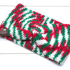 Knit Headband Christmas Tweed