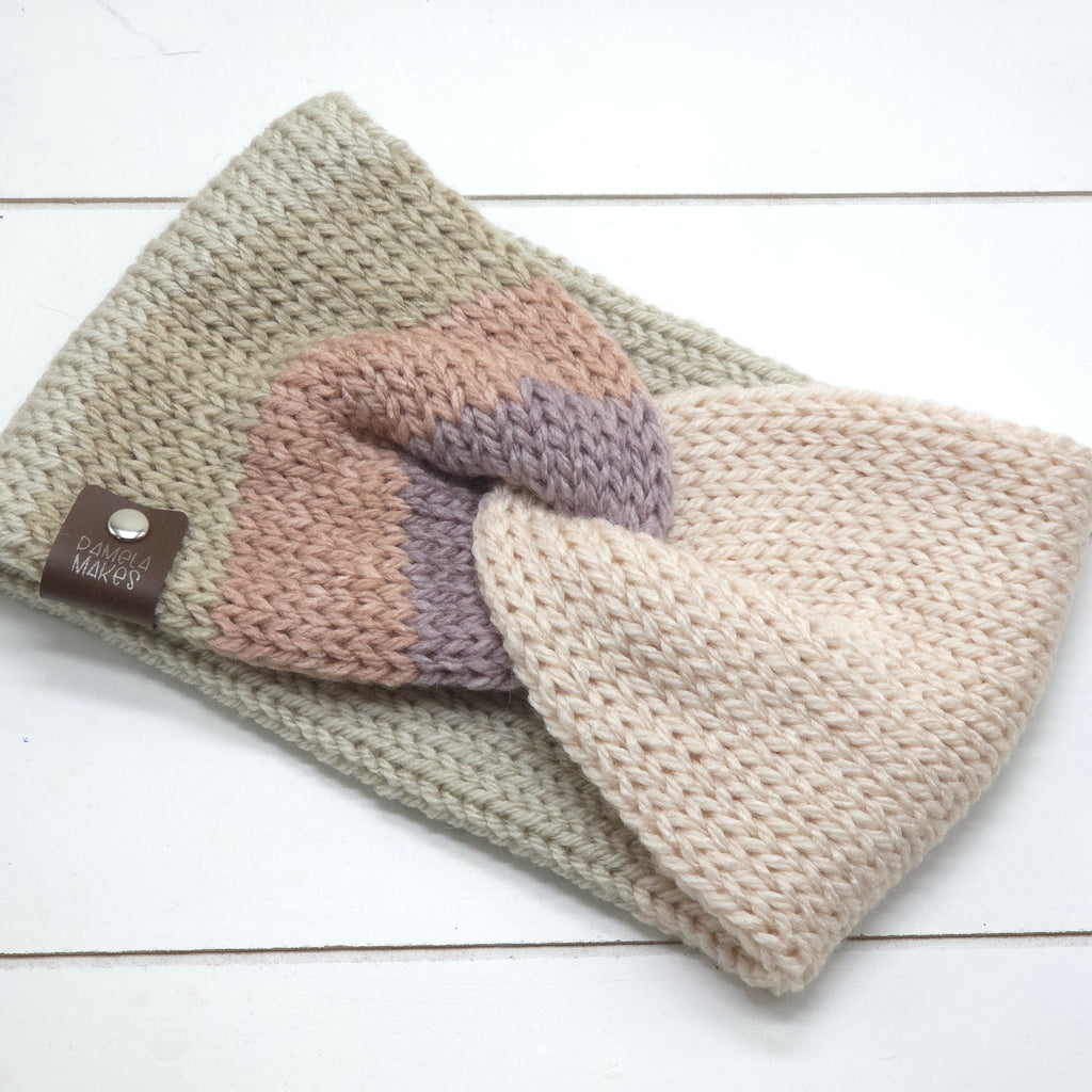 Knit Headband Sandstone