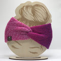 Knit Headband Raspberry Sherbet