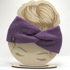 Knit Headband Grape Crush