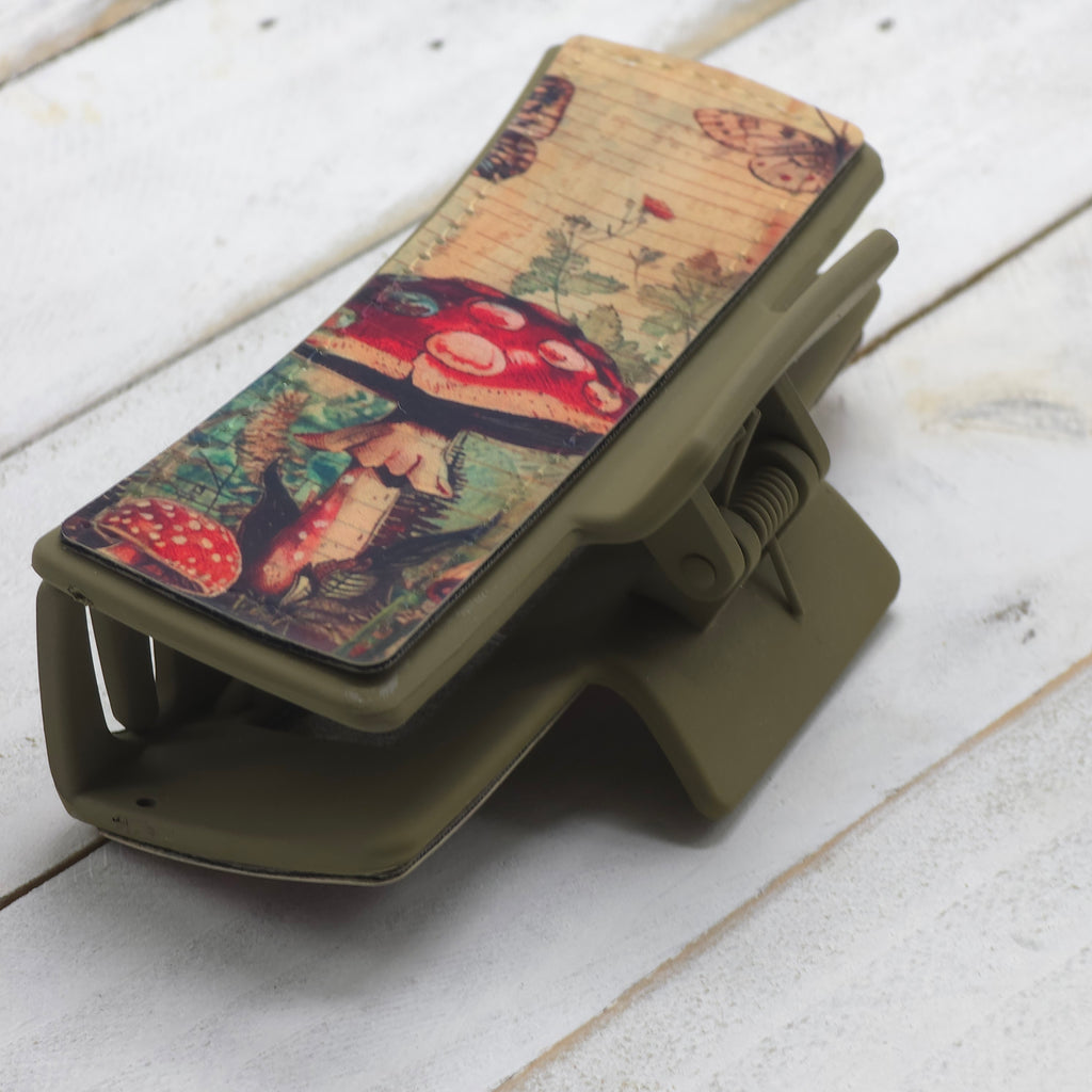 Hair Clip : Mushroom