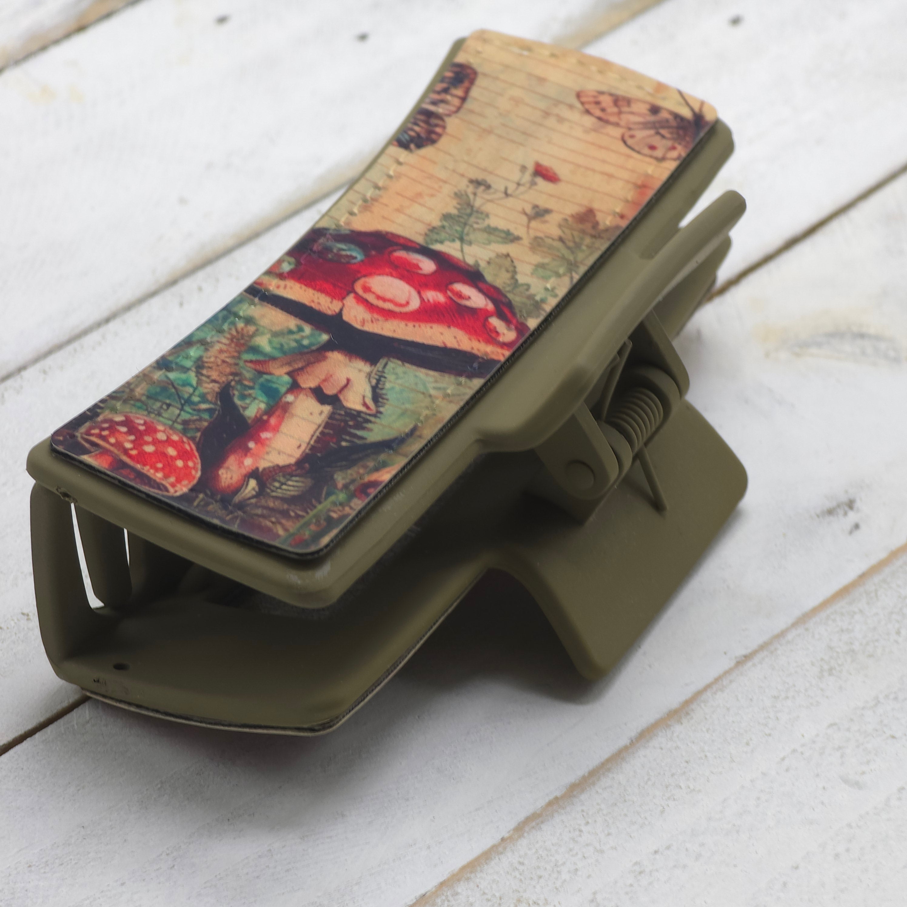 Hair Clip : Mushroom