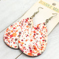 Earrings -Harvest Splatter