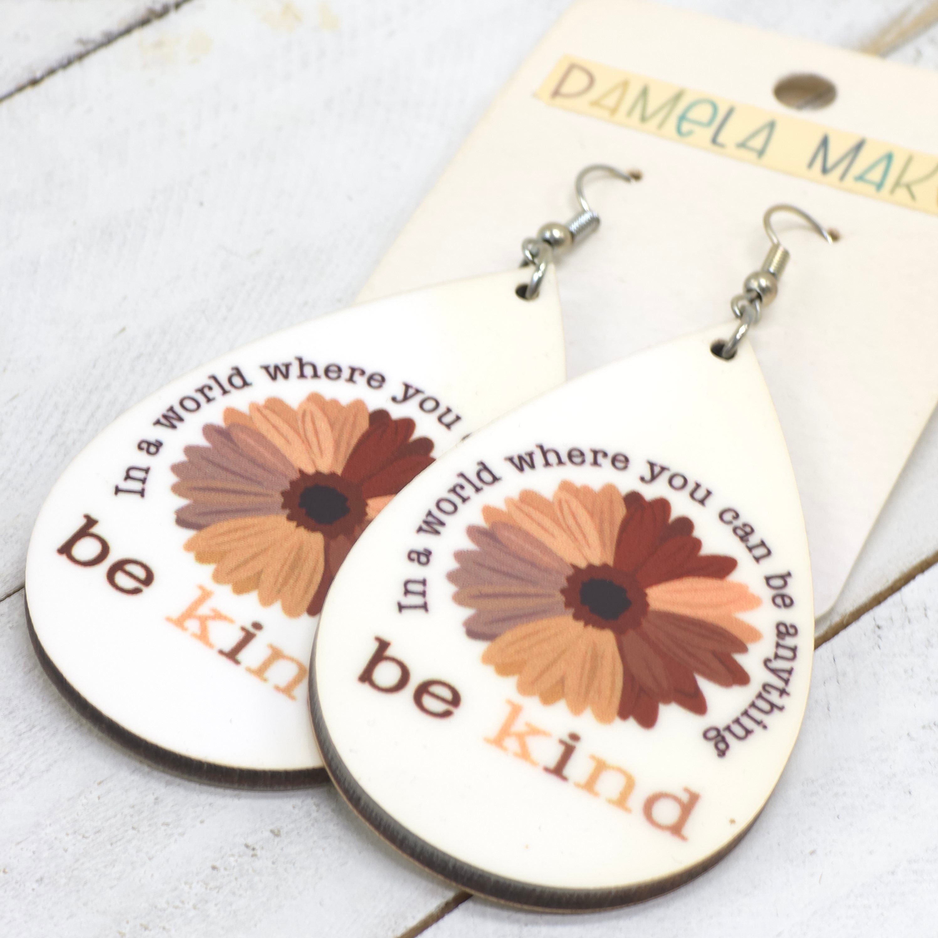 Earrings -Be Kind