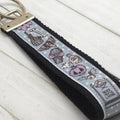 Key Fob - Pastel Goth Blue