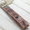 Key Fob - Cottagecore Witch Pink