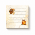 Honeybee Honey Jar Notepad | 4x4