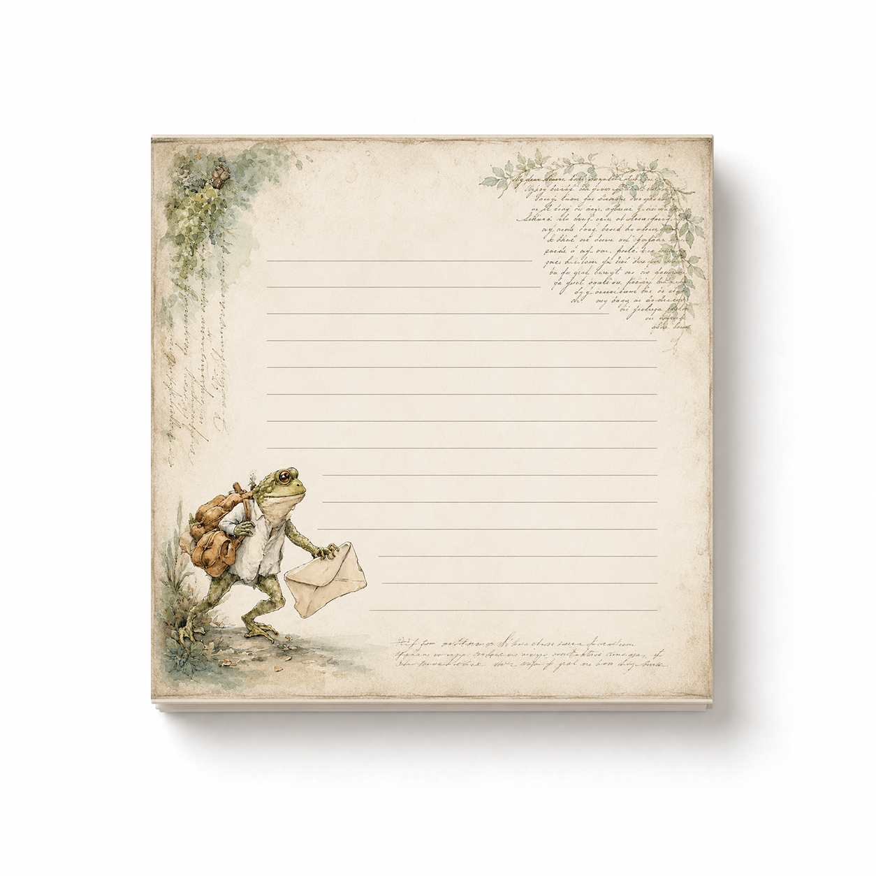 Wayward Frog Notepad | 4x4