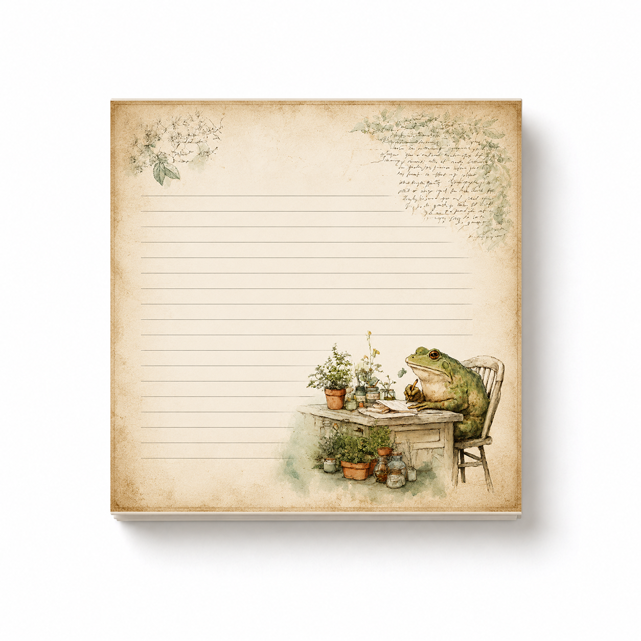 Wayward Frog Notepad | 4x4
