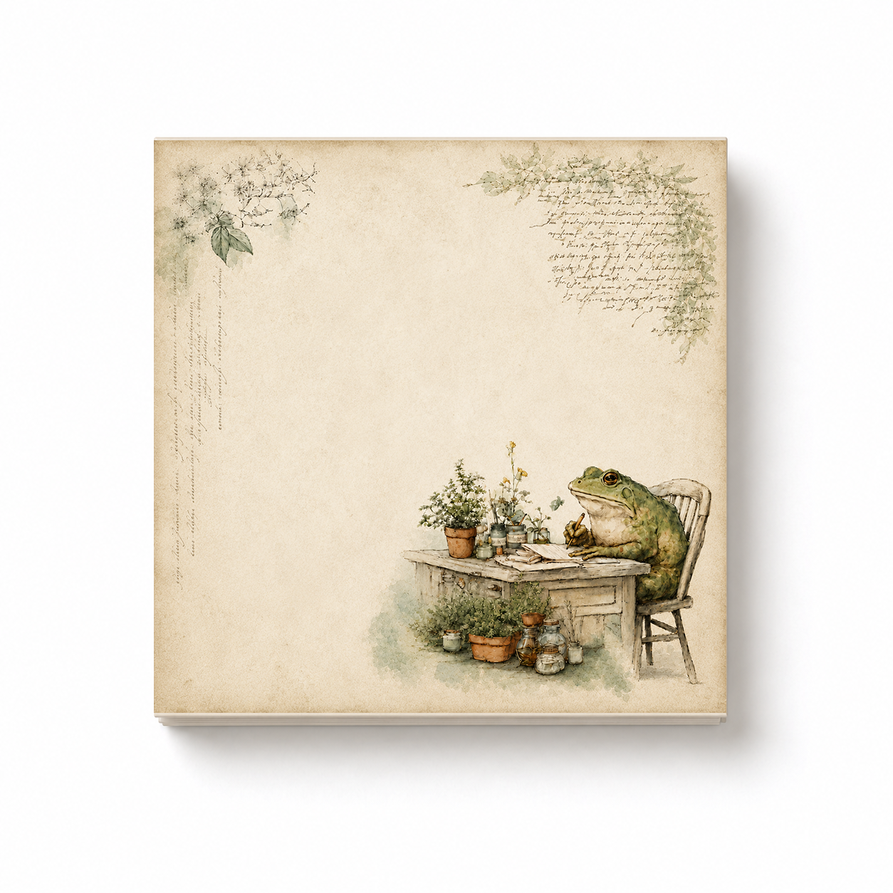 Wayward Frog Notepad | 4x4