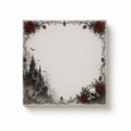 Gothic Romance Castle Notepad | 4x4
