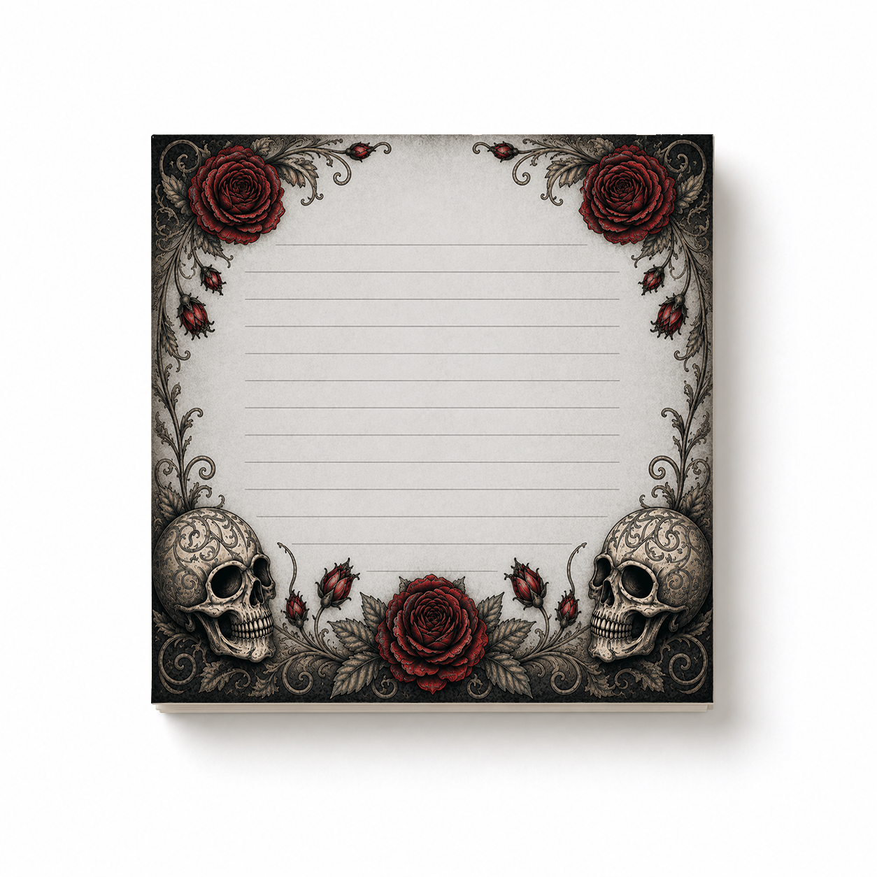 Gothic Romance Notepad | 4x4