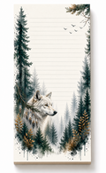 Spirit Wolf Notepad | 4x8