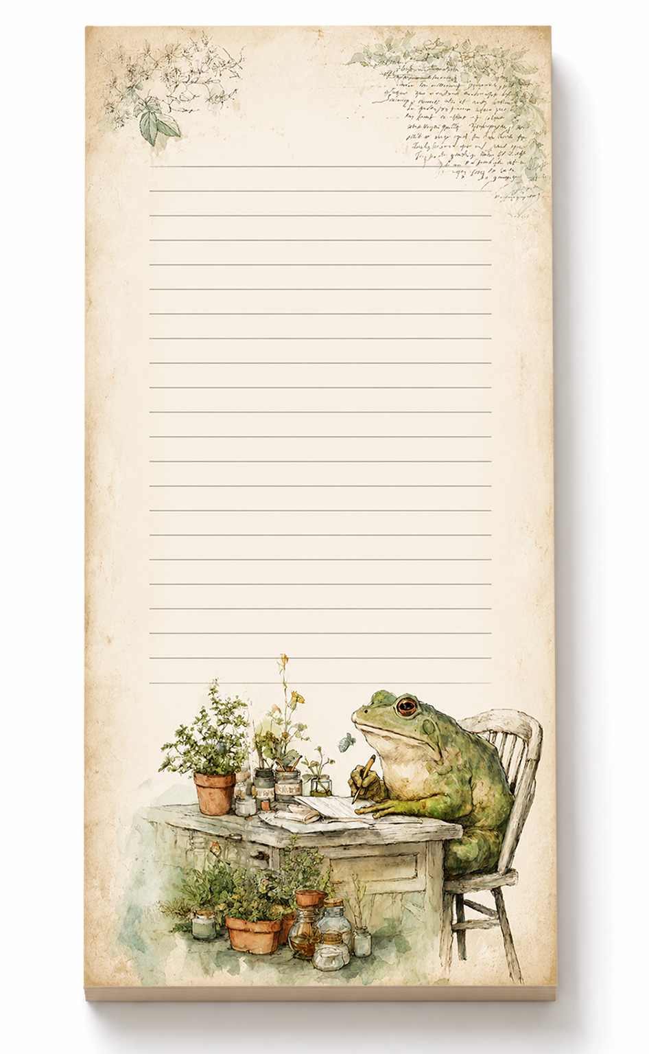 Wayward Frog Notepad | 4x8