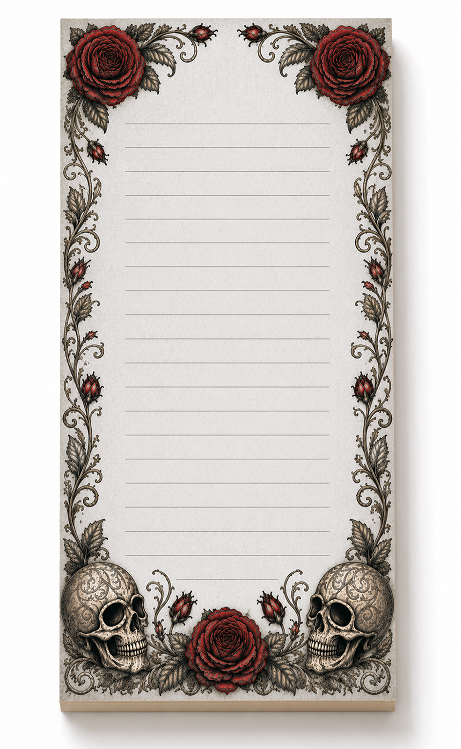 Gothic Romance Notepad | 4x8
