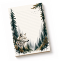 Spirit Wolf Desk Pad | 5.5X8.5