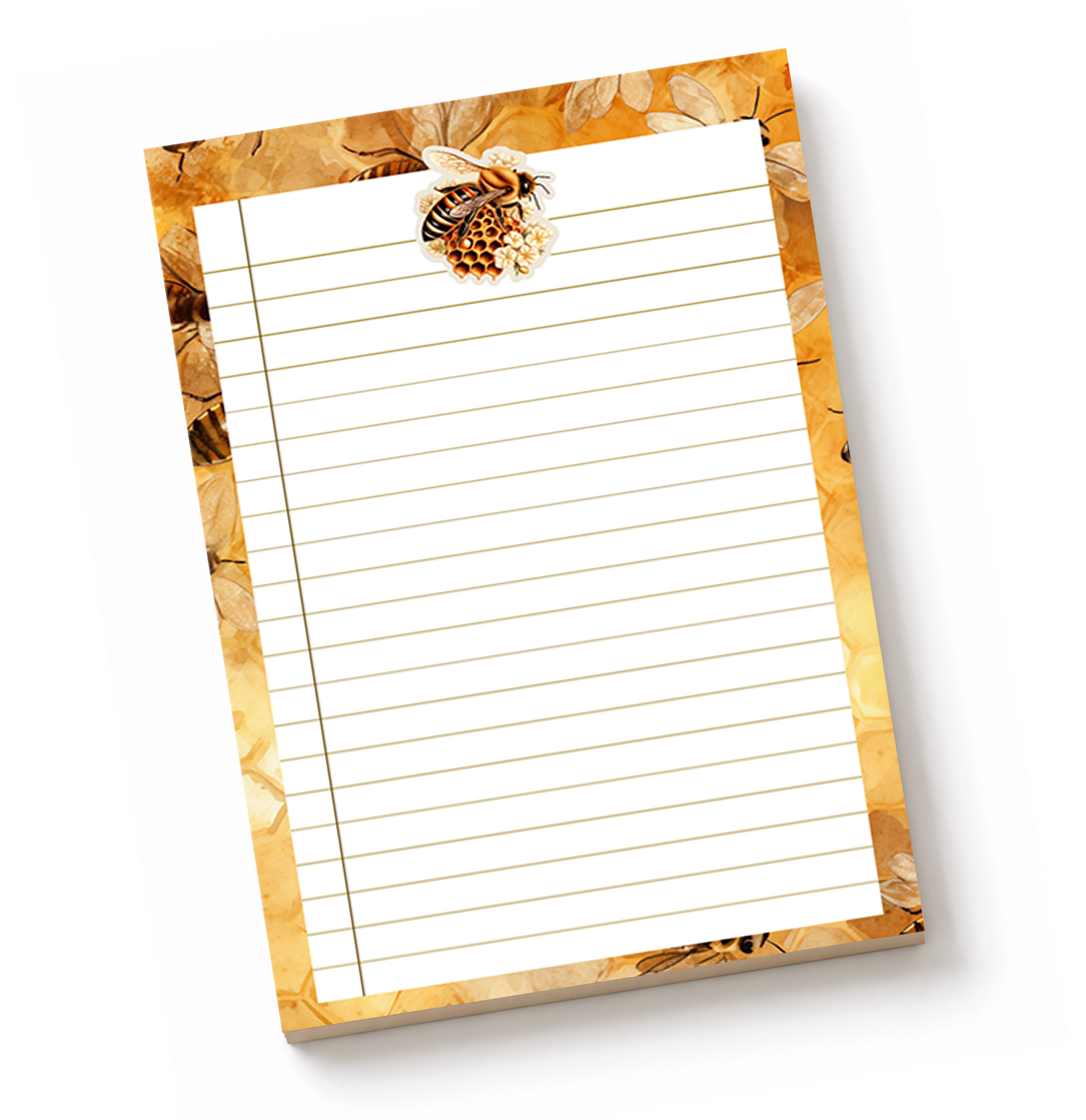 Honeybee Desk Pad | 5.5 x 8.5