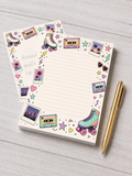 80's Are Calling Notepad | 5x7