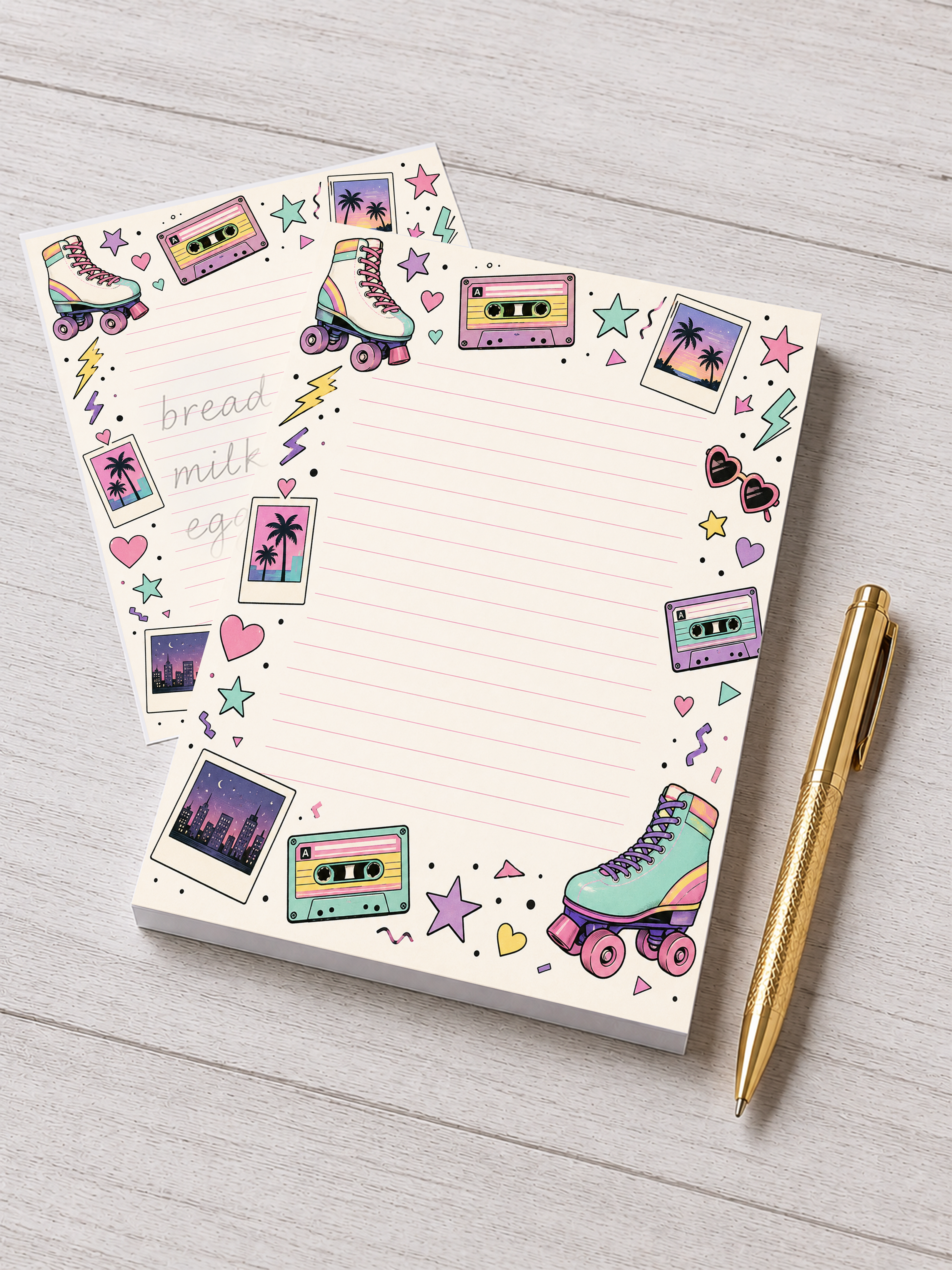 80's Are Calling Notepad | 5x7