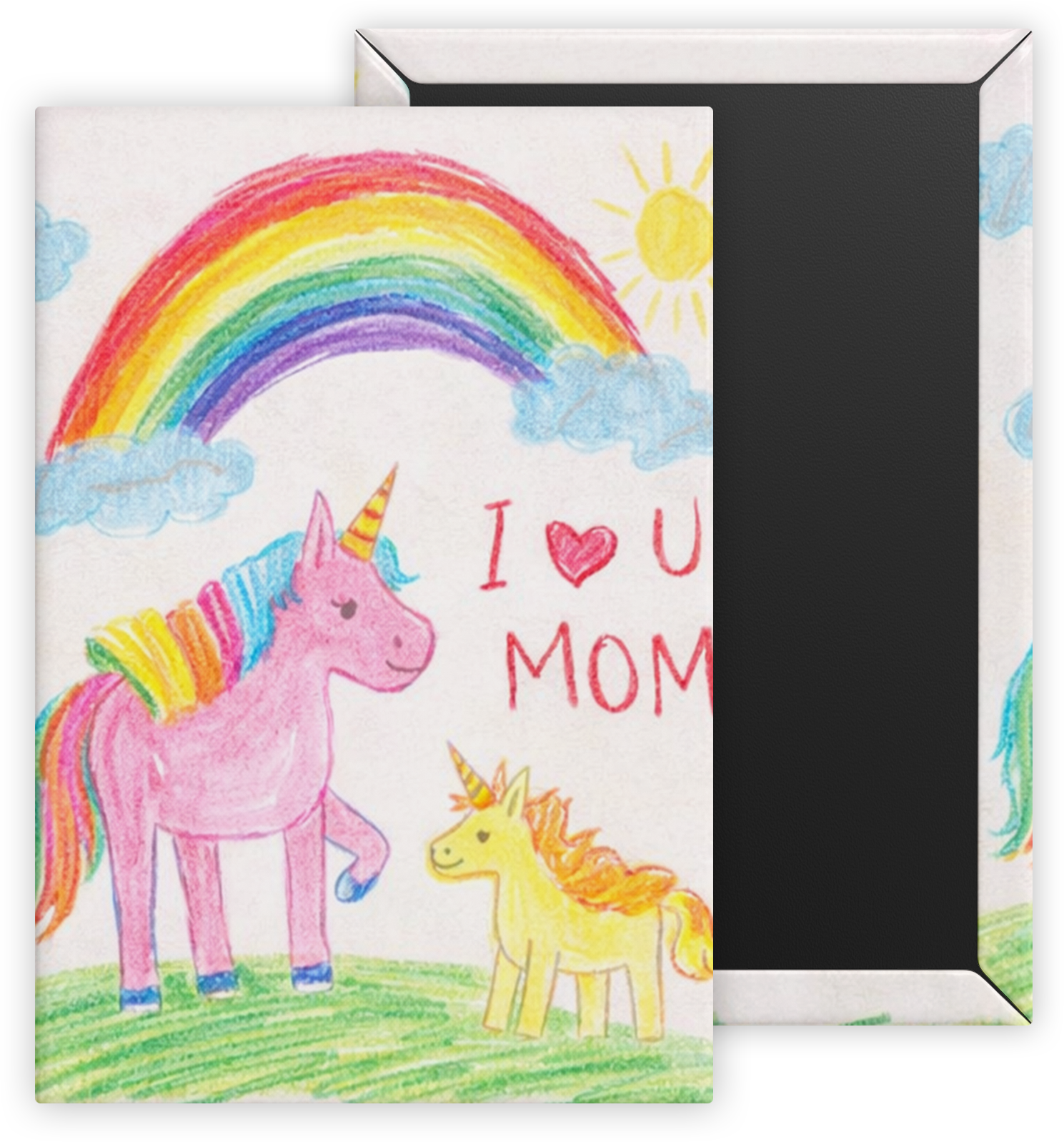 Personalized Artwork  Magnet | 2x3