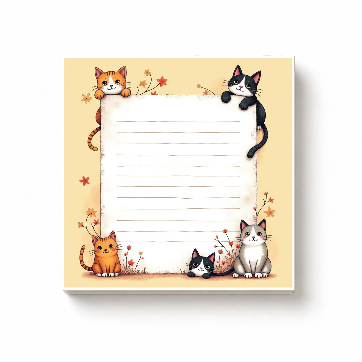 Cat Collective Notepad | 4x4