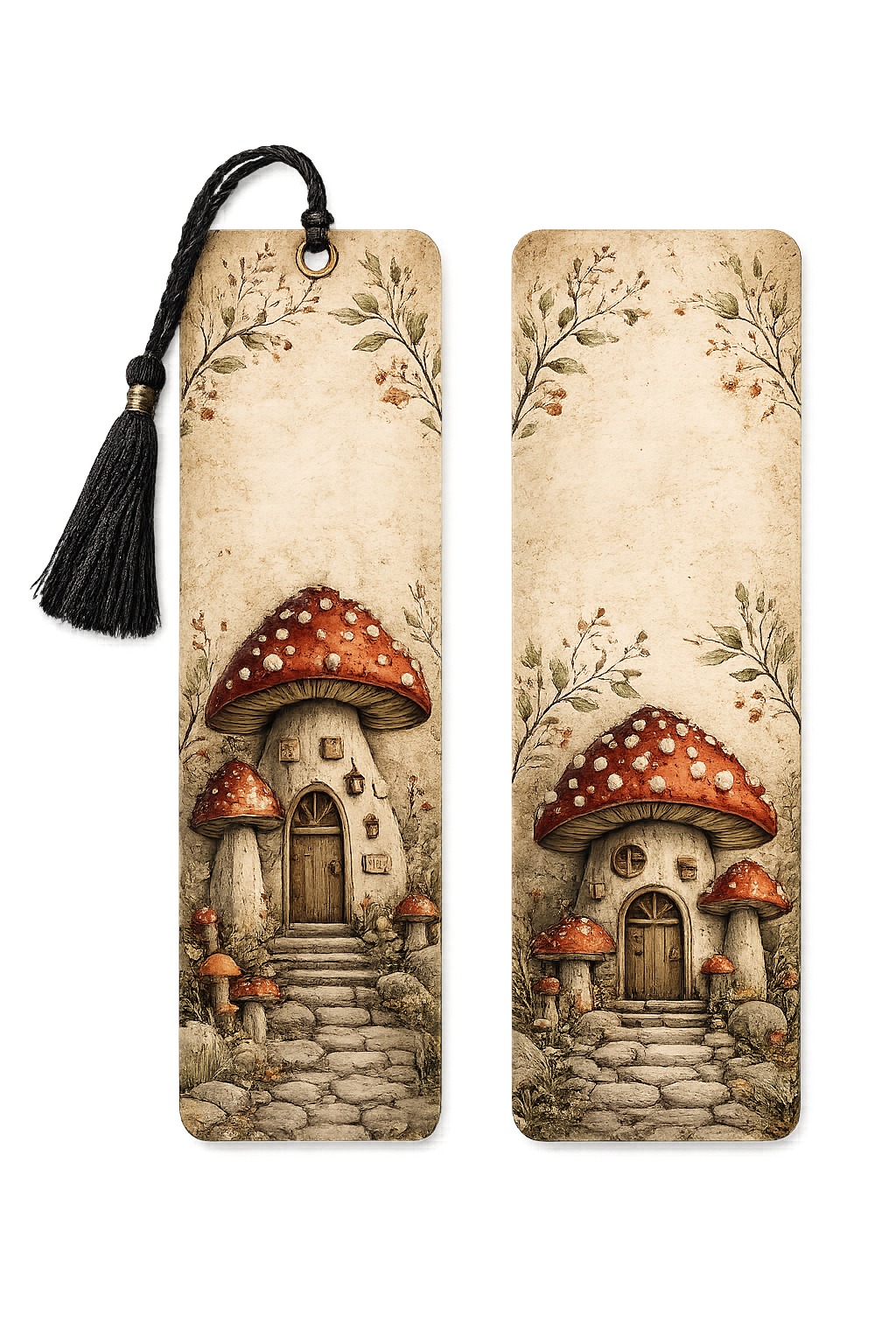 Woodland Mushroom Bookmark