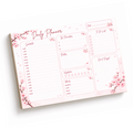 Cherry Blossoms Daily Planner Pad | 8x5
