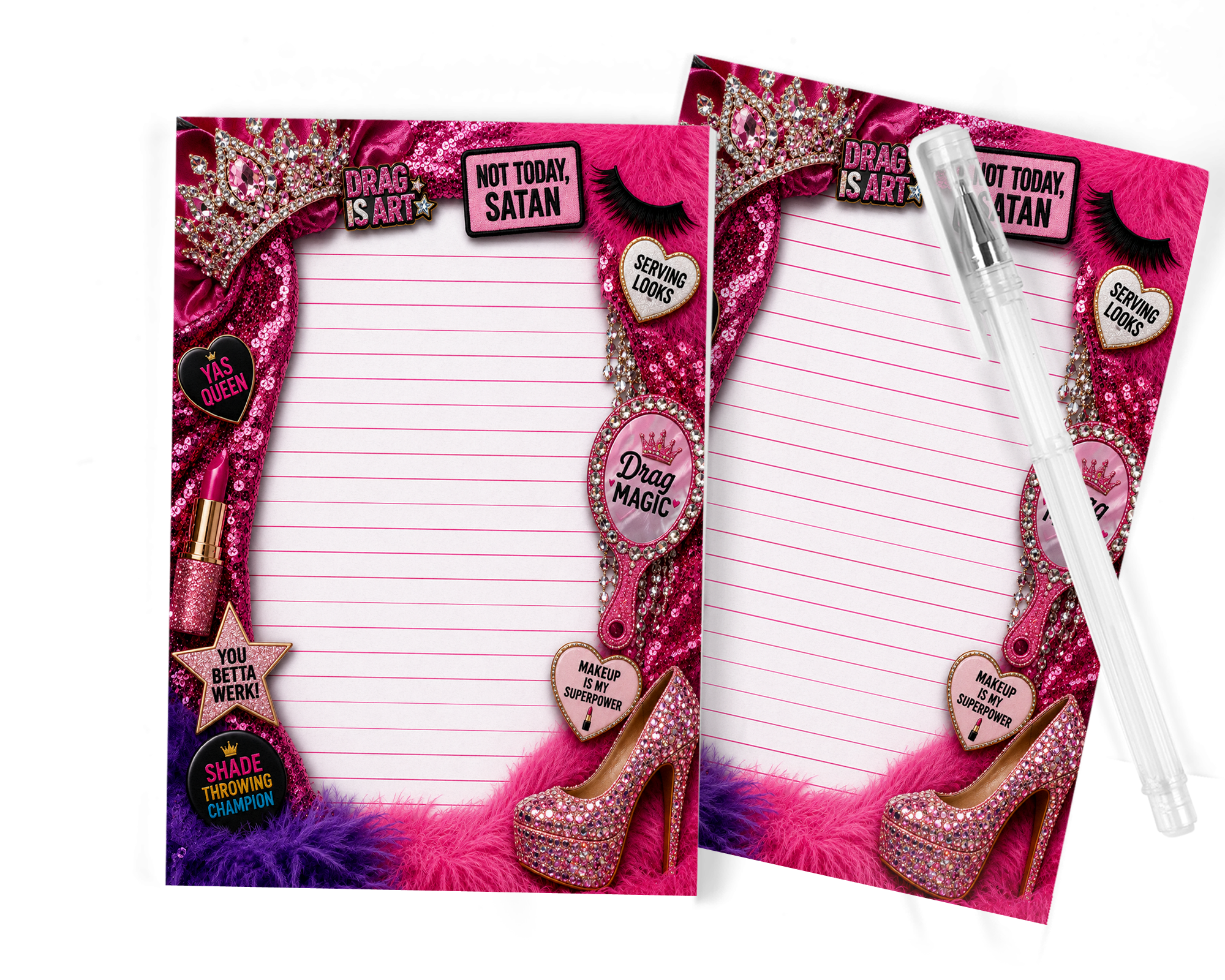 Drag is Art Notepad | 5x7
