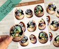 Sticker Sheet Dragon Eggs