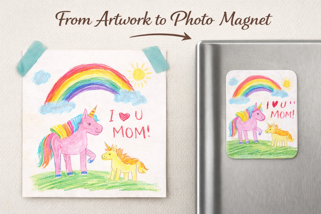 Personalized Artwork  Magnet | 2x3