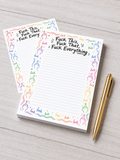 F*&k Everything Notepad | 5x7