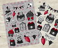 Sticker Sheet Goth Birthday