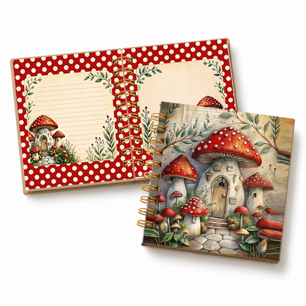 Woodland Mushroom Boutique Journal | 5x5