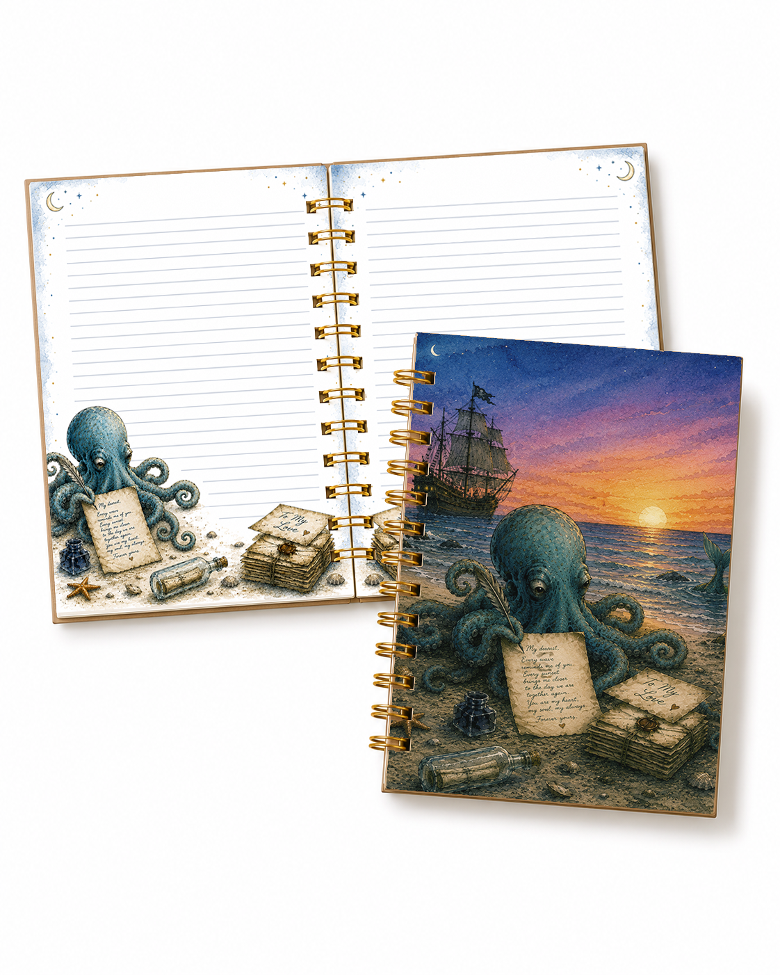 Lovesick Octopus Journal | 5x7