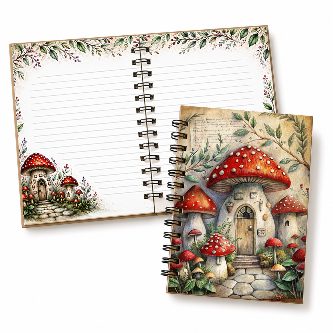 Woodland Mushroom Journal | 5x7