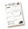 Nature Witch Daily Tarot Reading Planner Pad | 5x8