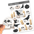 Nevermore Sticker Sheet